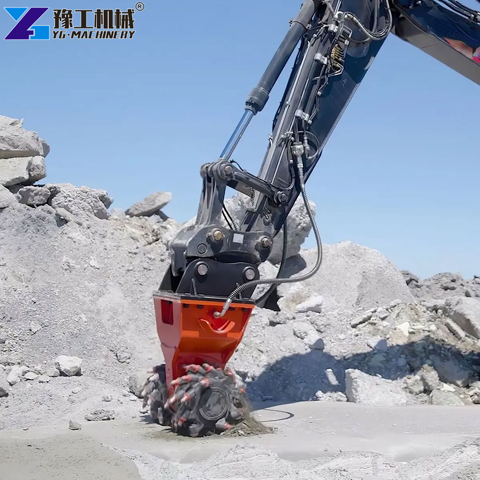 Industrial Sized Excavator Milling Attachment Factory