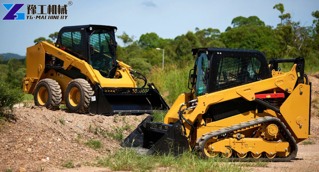 Little Skid Steer Working