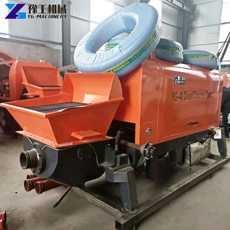 Long Boom Concrete Pump Reaching High Floors
