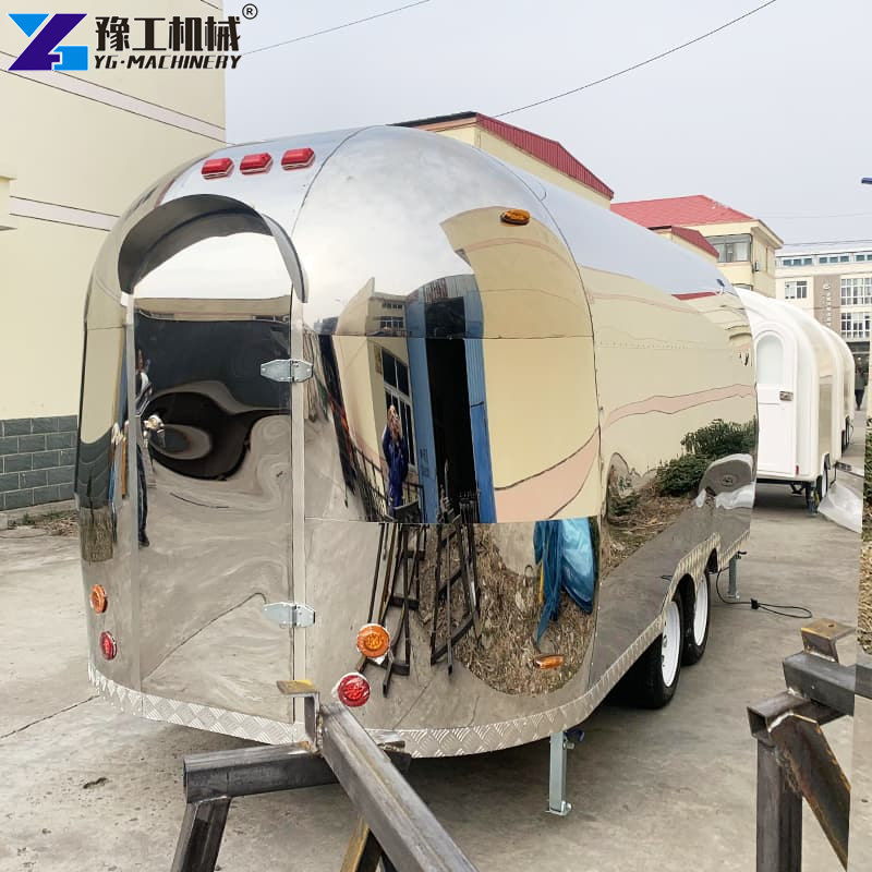Luxury Mobile Food Trailer Exterior