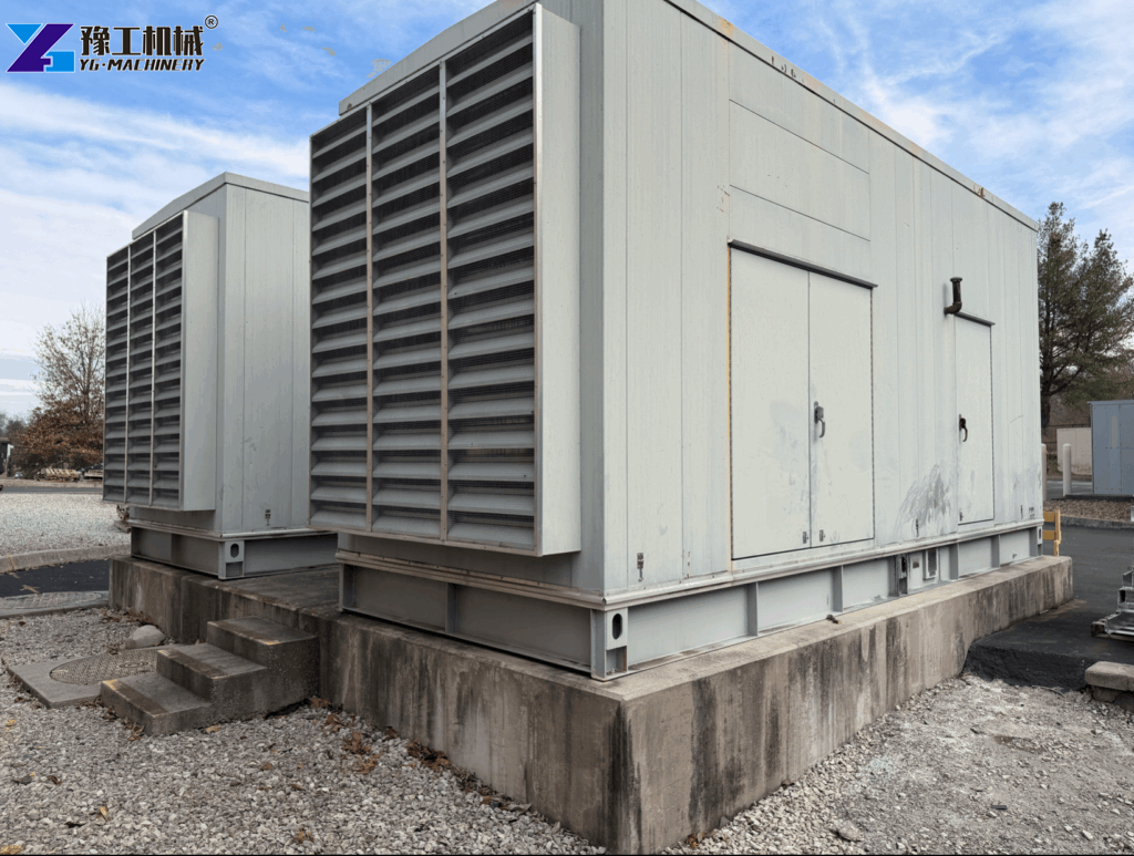 Marine Diesel Genset Engine Room