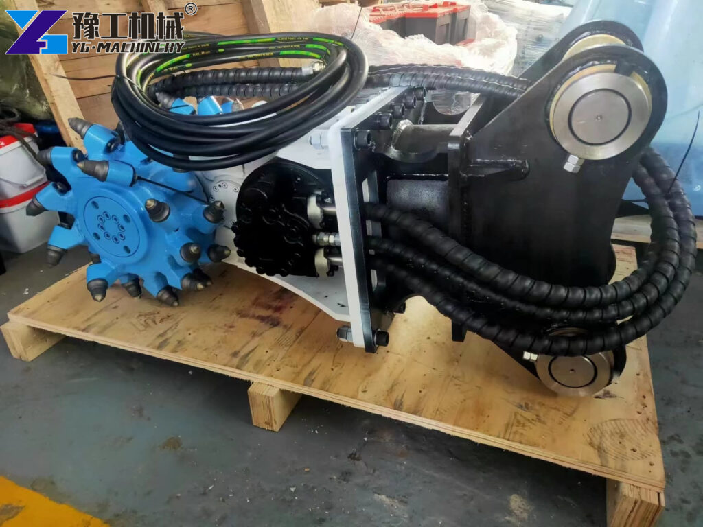 Milling Head For Excavator Delivery