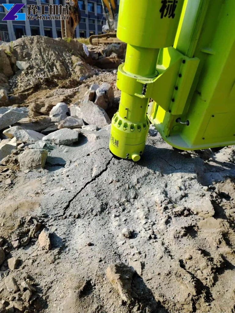 Mining Hydraulic Rock Splitter Machine