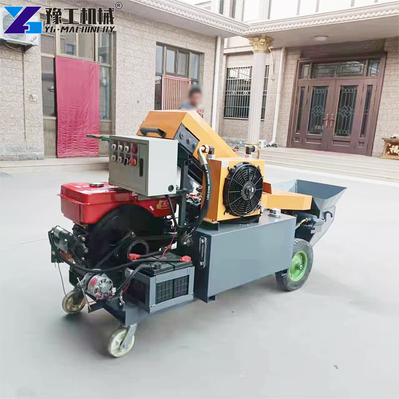 Mobile Concrete Pump Construction Use