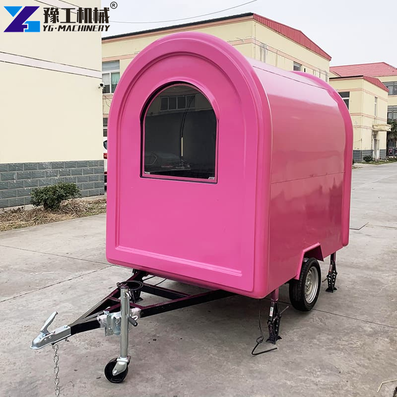 Mobile Ice Cream Trailer Factory Production