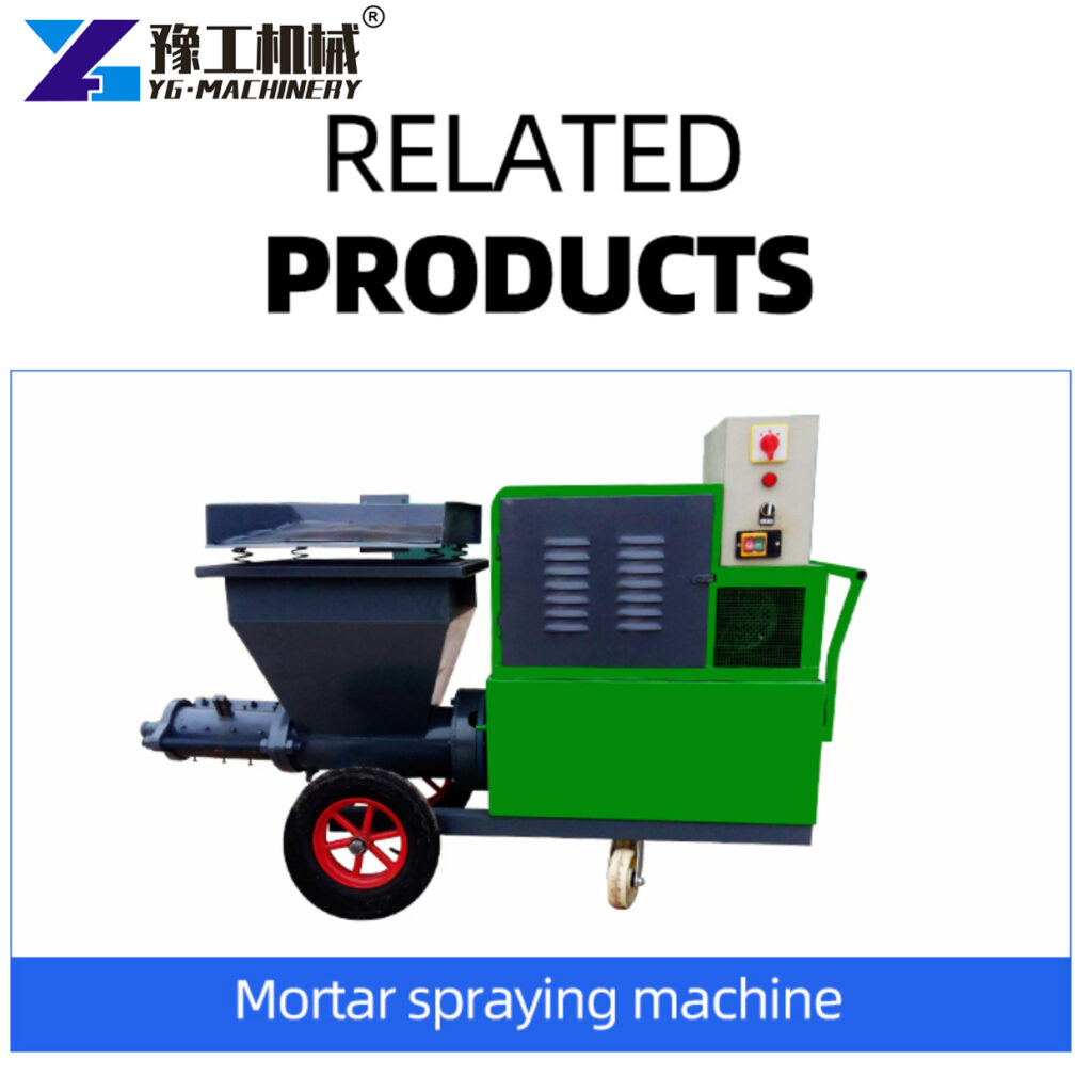 Mortar Spraying Machine for Sale