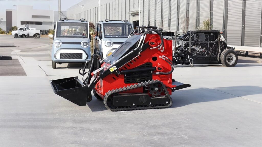 New Skid Steer Loader Jobsite