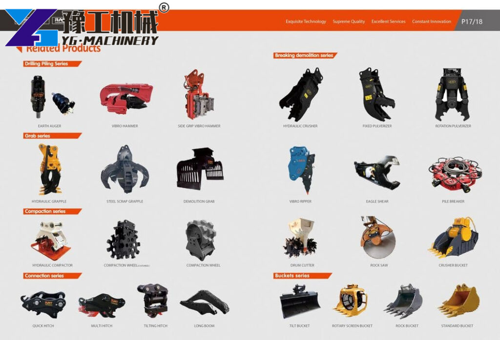 Other Excavator Attachments for Sale