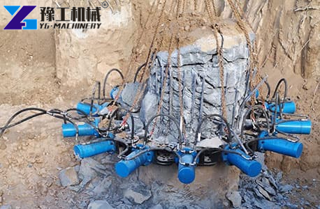 Pile Breaking Machine Cracking Concrete Pile