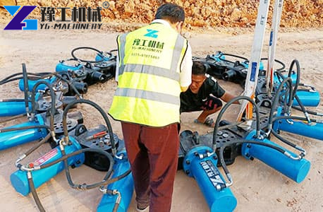 Pile Cutting Machine Modular Design