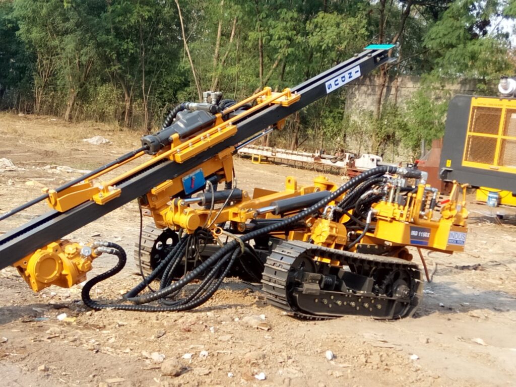 Pneumatic Crawler Drill Machine Mining Blasting