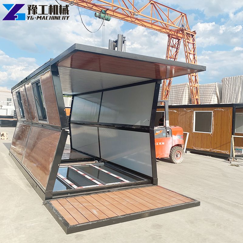 Portable Folding Houses Site Deployment