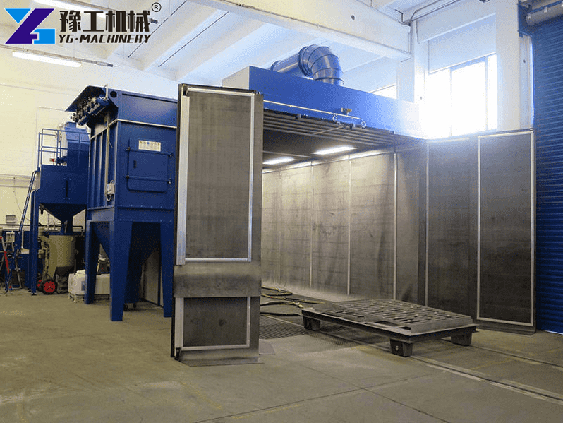 Portable Shipping Container Sandblast Room