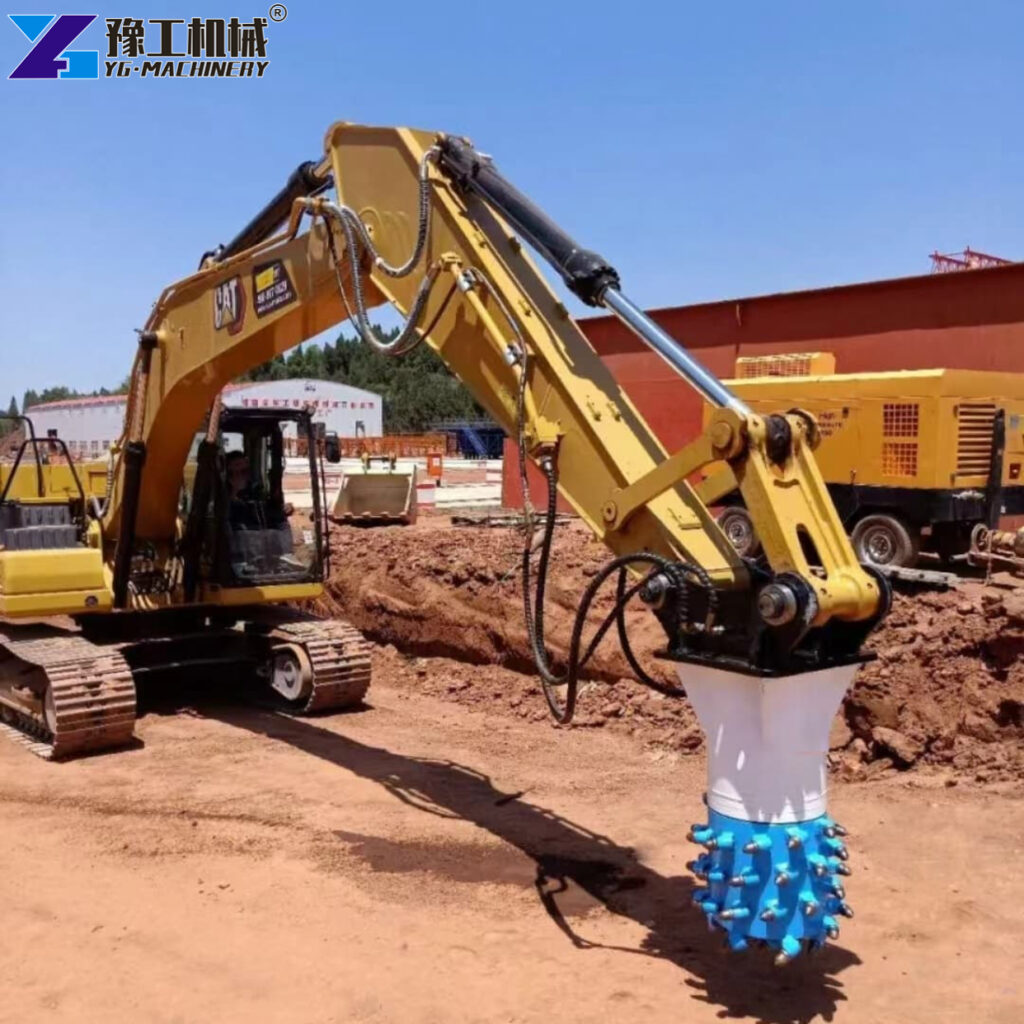 Premium Rock Grinder Attachment For Excavator