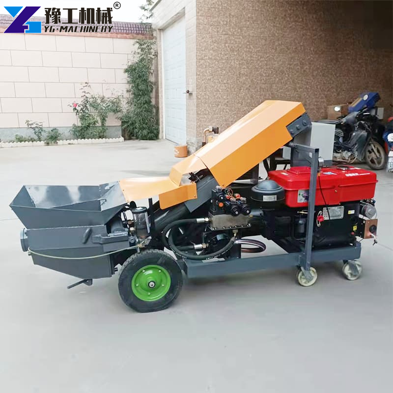 Pumpcrete Machine Urban Construction Work