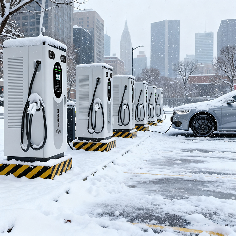 Rapid Electric Car Charger Station