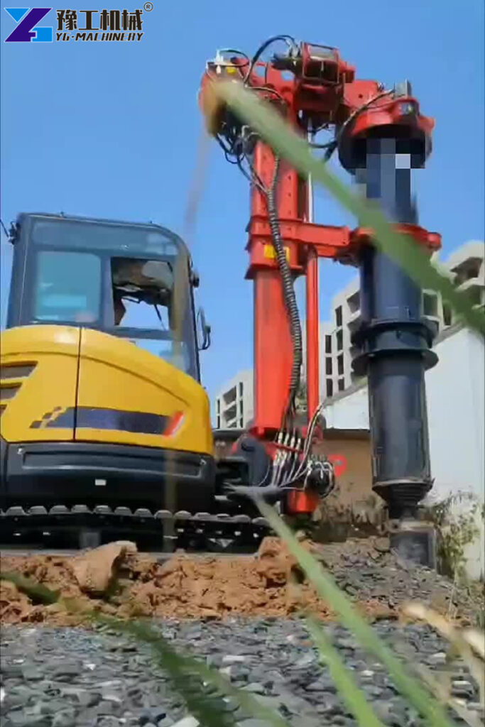 Rock Breaking Machine Quarry Work