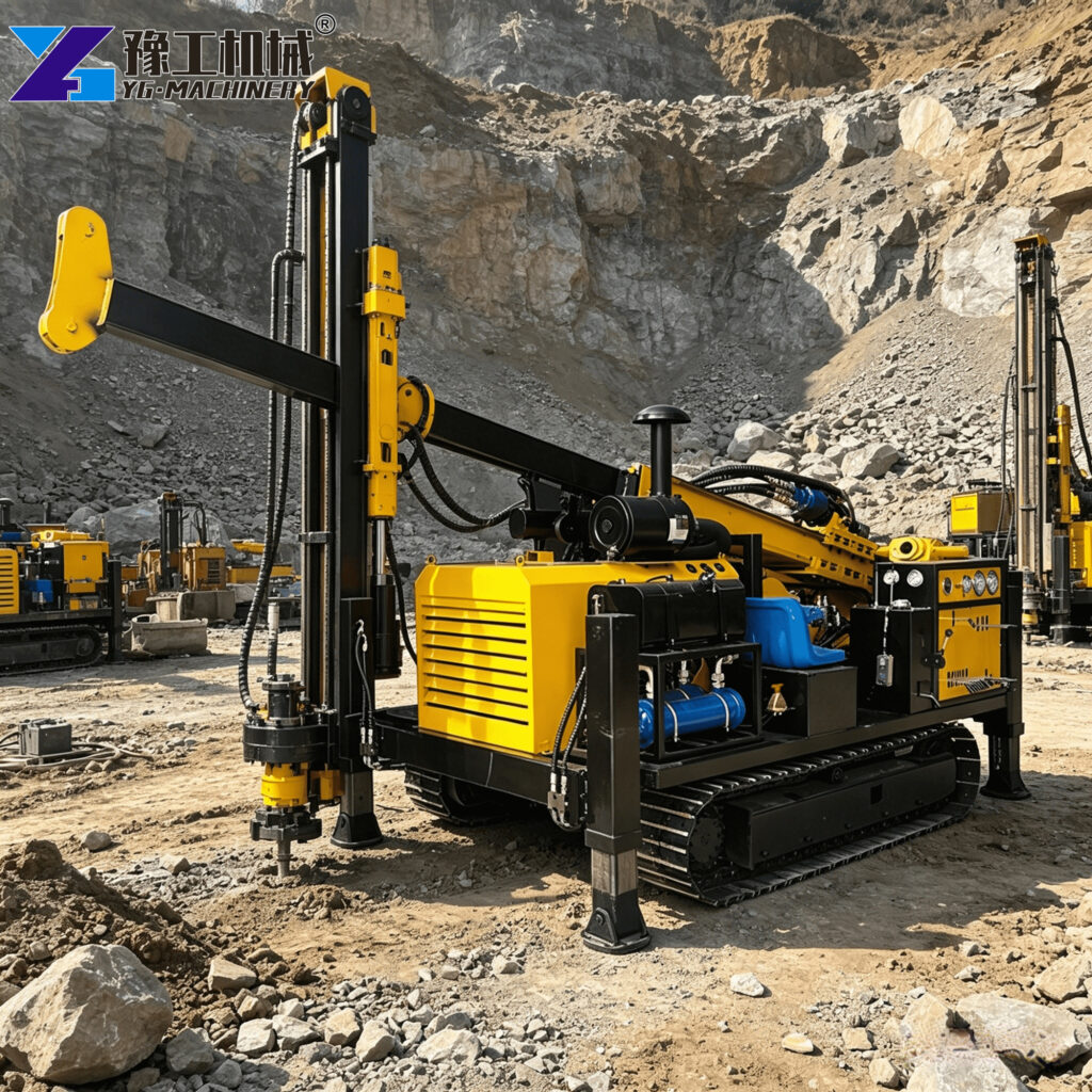 SPT Drilling Machine Sampling Process
