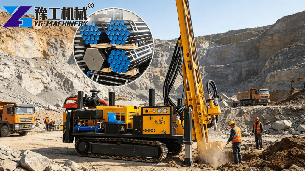 SPT Rig Soil Testing Operation