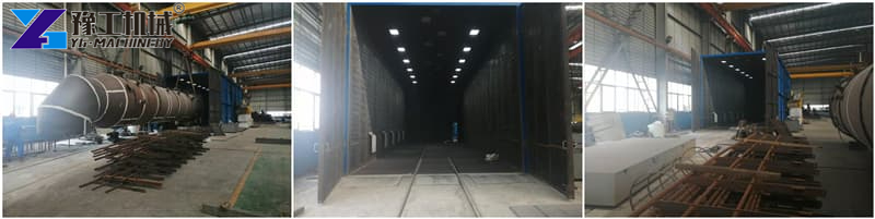 Shot Blasting Room Steel Cleaning