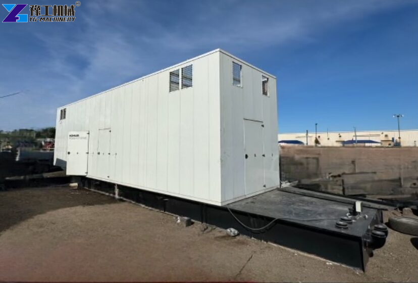 Silent DG Set Operating At Canada Mine Site