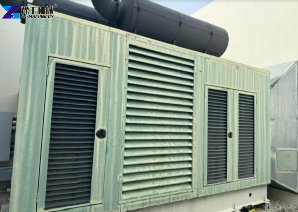 Silent Generator Set Operation Scene