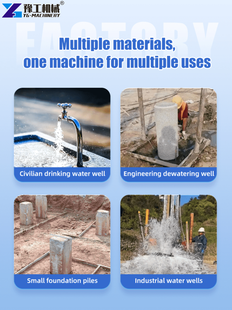 Small Borehole Drilling Machine Application Scenarios