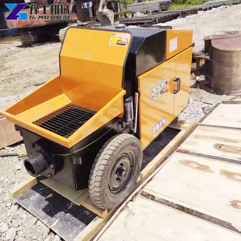 Small Concrete Pump For Sale Operation