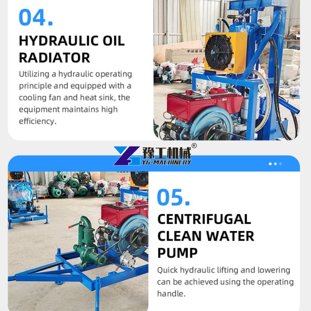 Small Water Drilling Rig Details