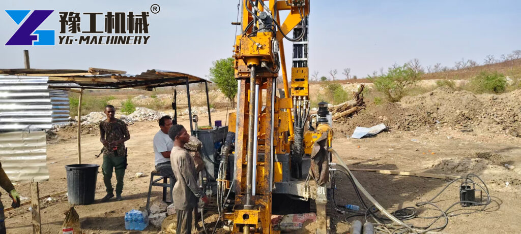 Standard Penetration Test Rig Working