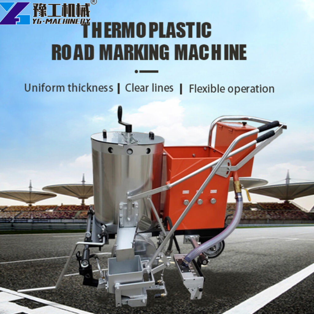 Thermoplastic Striping Machine Airport Runway