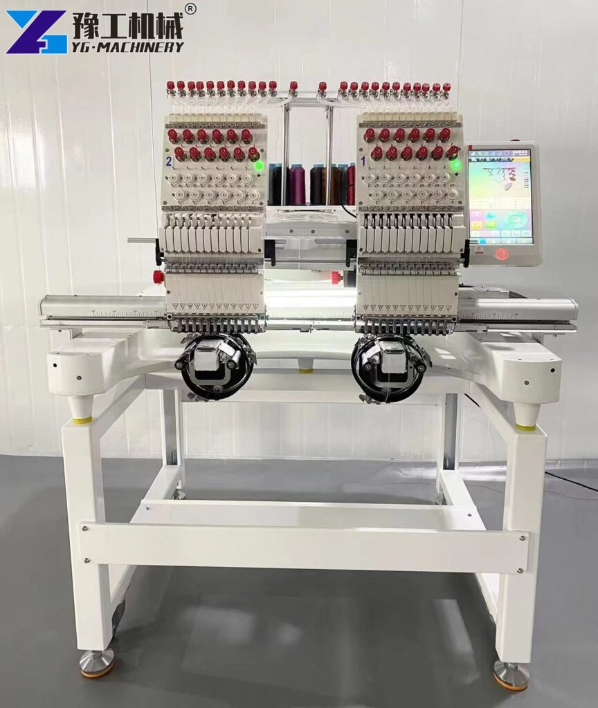 Two Heads Latest Embroidery Machine