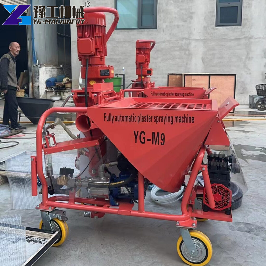 Wall Mortar Cement Spray Plaster Machine
