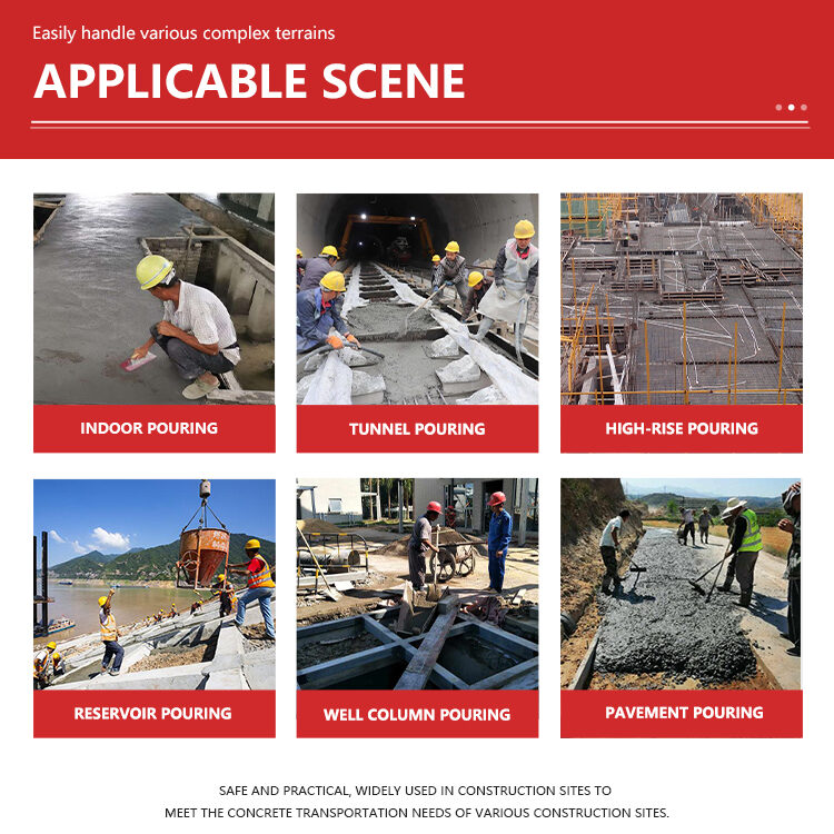 YG Concrete Pump Applicable Scene