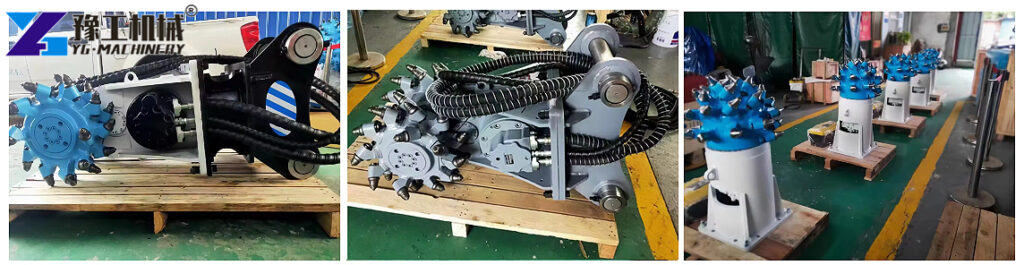 YG Drum Cutter For Excavator Export to Malaysia