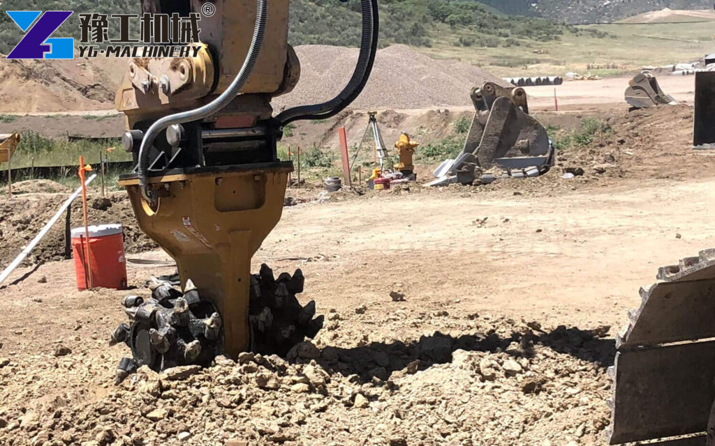 YG Machinery Excavator Milling Attachment Sale