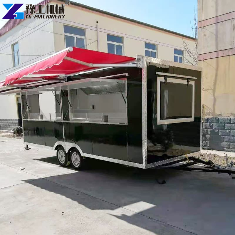 YG Machinery Food Trailer Factory Build