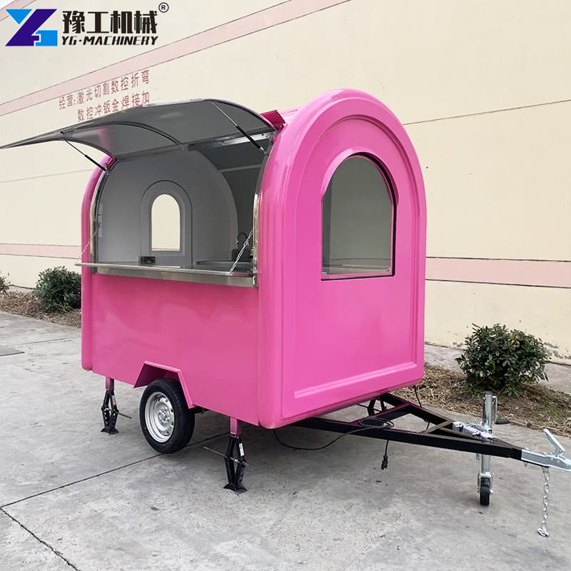 YG Round Food Trailer
