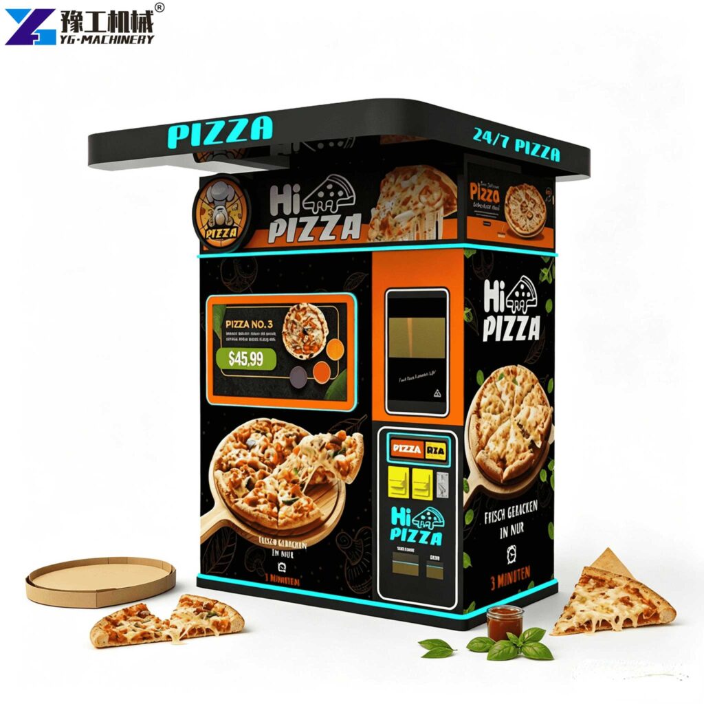 24 Hour Pizza Vending Machine