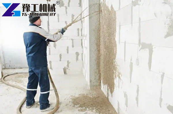 Cement Mortar Sprayer USA Project