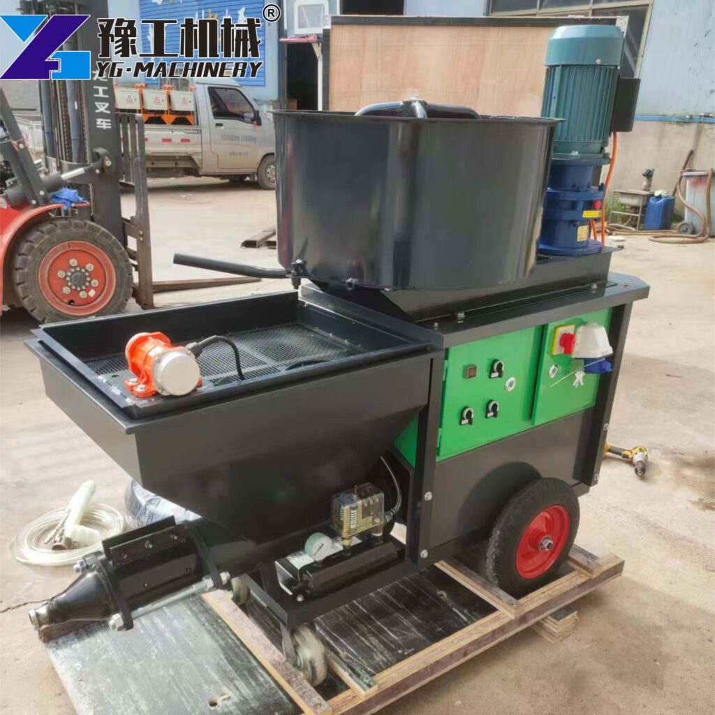 Certified Plaster Spraying Factory