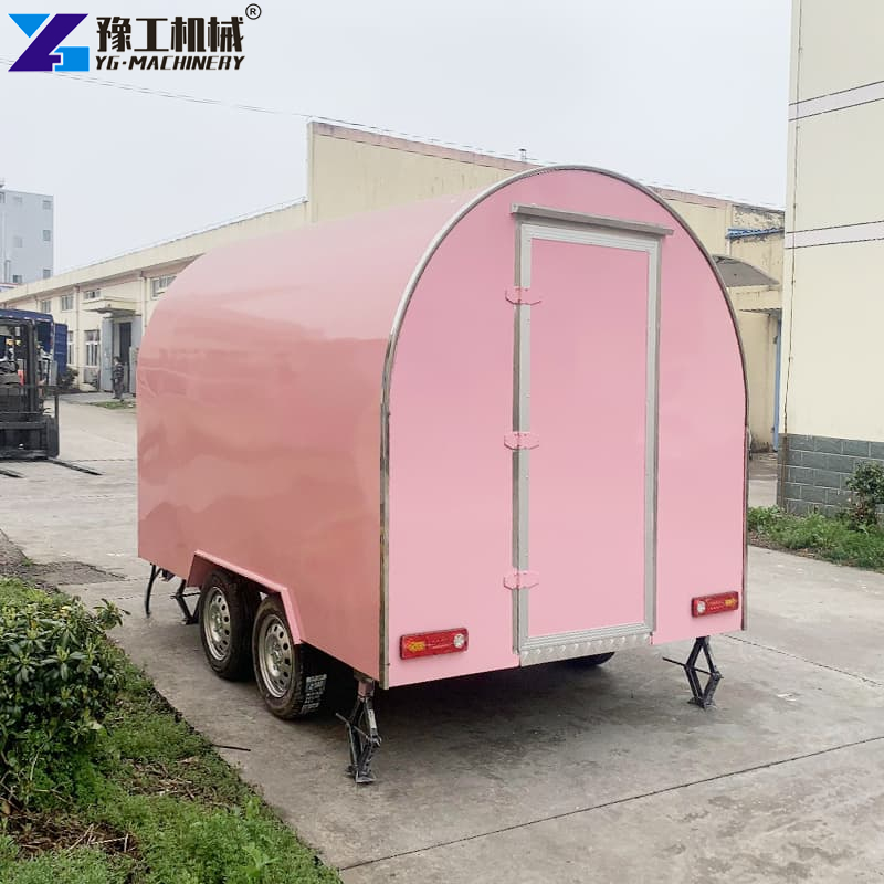 Certified Round Food Trailer Axle