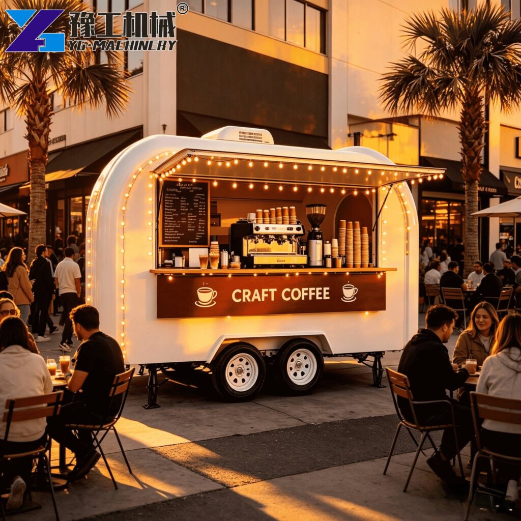 Coffee Truck Trailer Operation