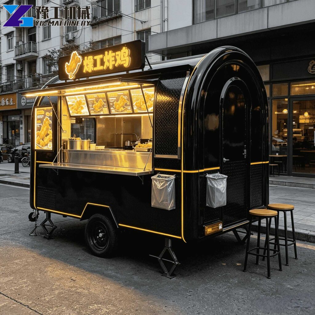 Commercial Food Trailer Mobile Kitchen
