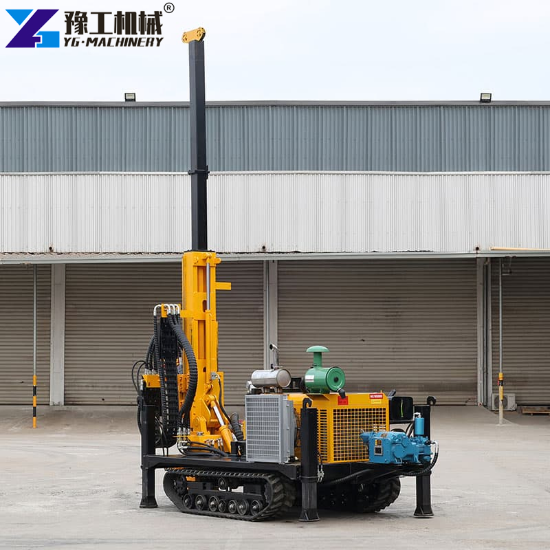 Crawler Mounted Geotech Drill Rig