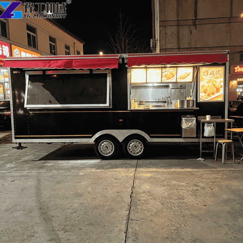 Custom Food Cart 304 Stainless Steel Cabinets
