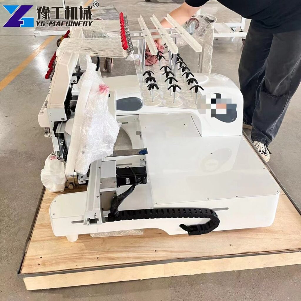 Embroidery Machine Factory Quality Check