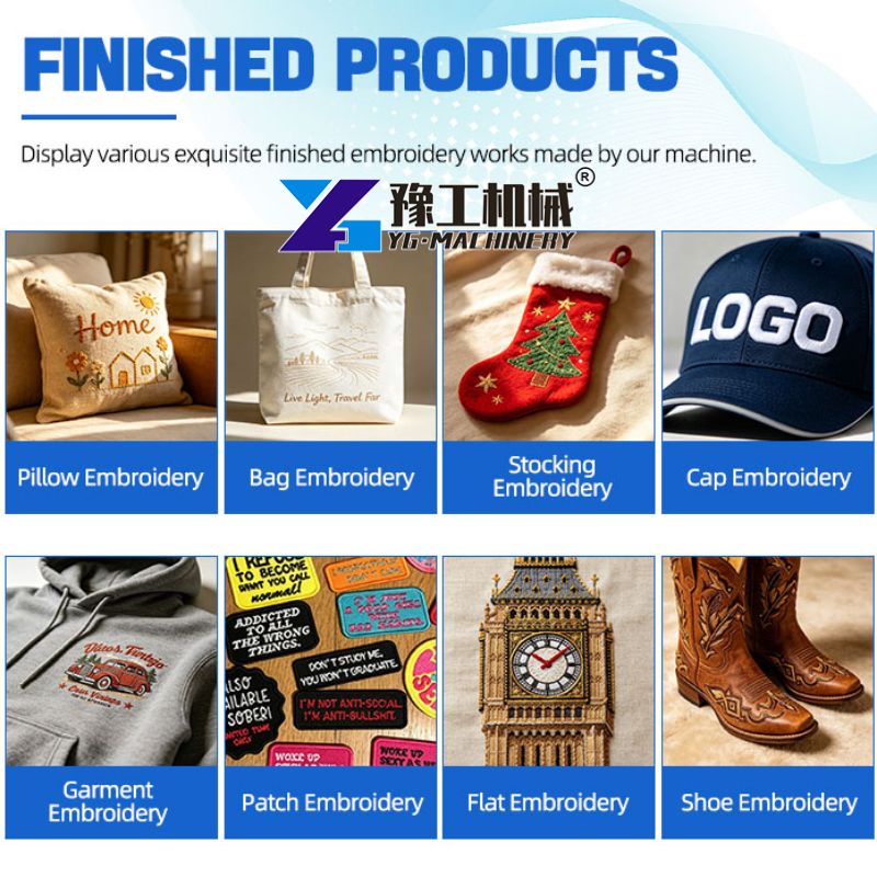 Embroidery Machine Finished Products