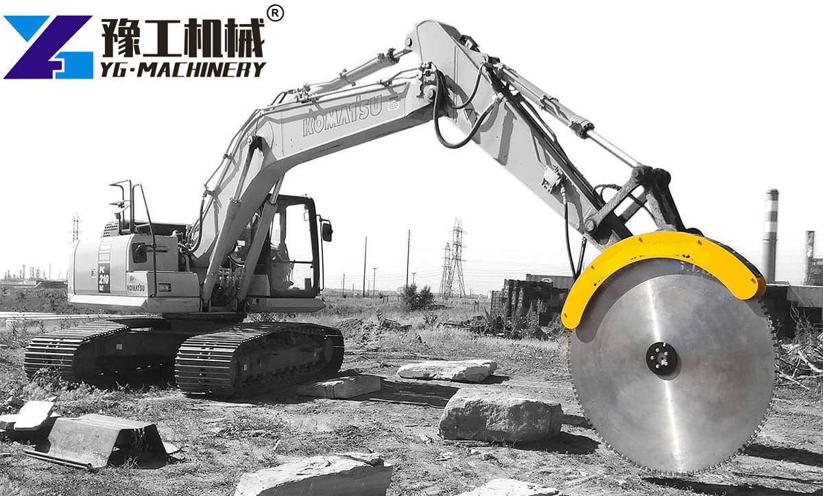 Excavator Concrete Saws