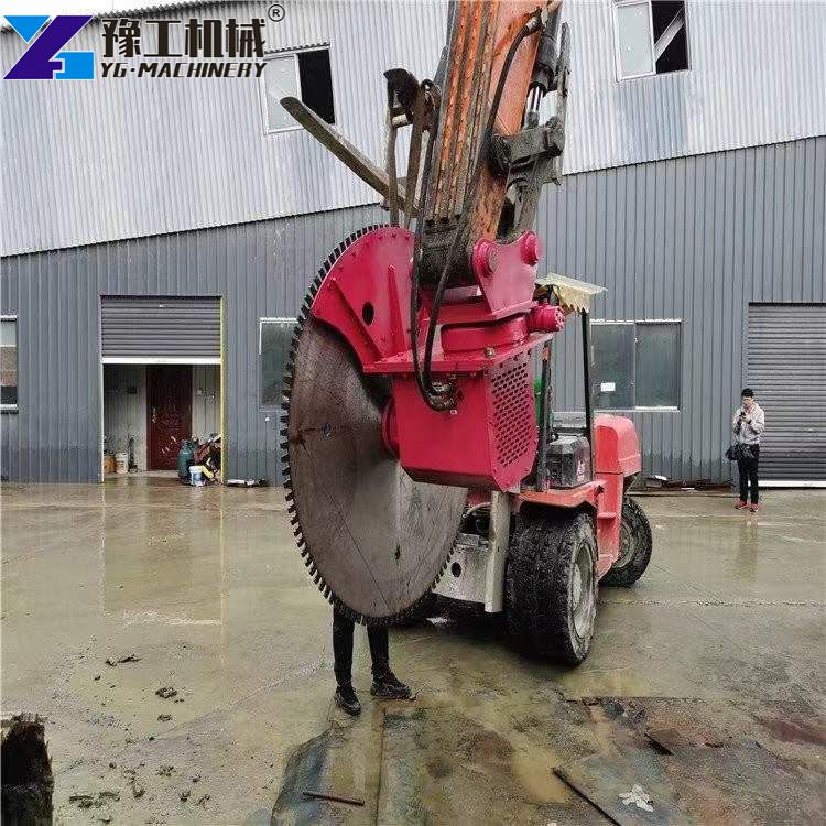 Excavator Diamond Rock Saw